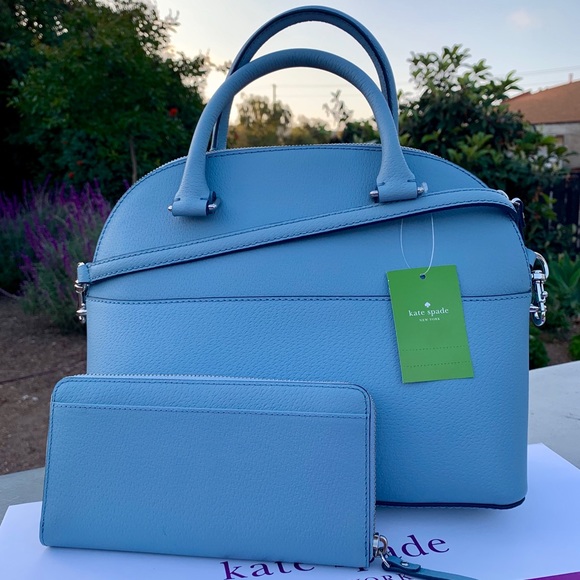Kate Spade Carli Grove Street Satchel / Wallet Set - Picture 4 of 8